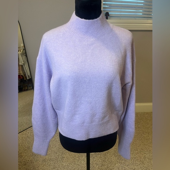 & Other Stories Sweaters - & Other Stories Soft Wool Lilac Turtleneck Sweater- Small